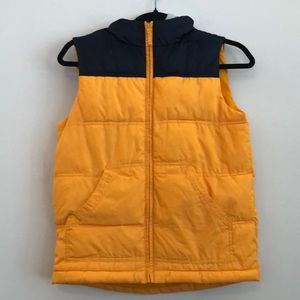 Gymboree puffer vest with hood size L (10-12)